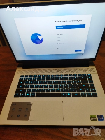 Dell G16 7630, i9-13900HX RTX4070 2560x1600 240Hz, 100% DCI-P3, снимка 6 - Лаптопи за работа - 52948321