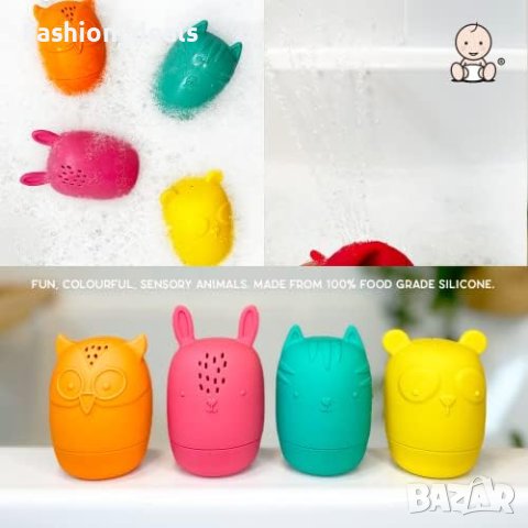 Нов Подаръчен комплект играчки за баня + кърпи Подарък деца и бебе, снимка 4 - Други - 41461934