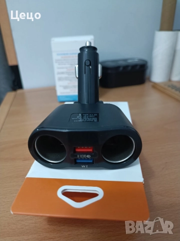 Разклонител за запалка + волтметър, снимка 3 - Аксесоари и консумативи - 52595298