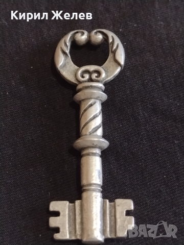Стар рядък красиво орнаментиран ключ за каса сейф за КОЛЕКЦИЯ ДЕКОРАЦИЯ БИТОВ КЪТ 40941