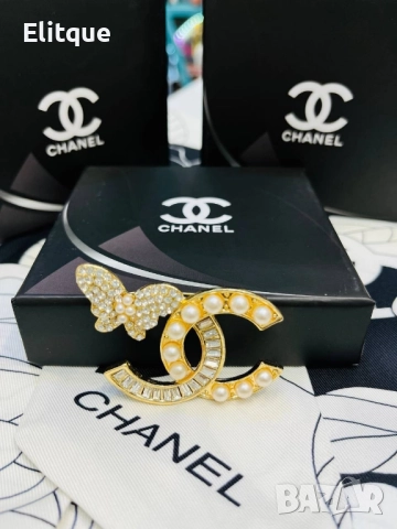 брошки chanel, снимка 6 - Други - 52509410