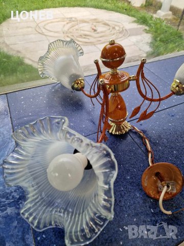 Абажур тройка, снимка 10 - Лампи за таван - 41388223