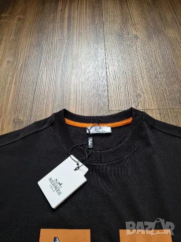 страхотна мъжка тениска HERMES размер S M L XL 2XL , снимка 4 - Тениски - 49449684