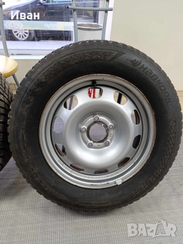 Зимни гуми, Hankook Winter+джанти. 215/65/16, снимка 5 - Гуми и джанти - 52412808
