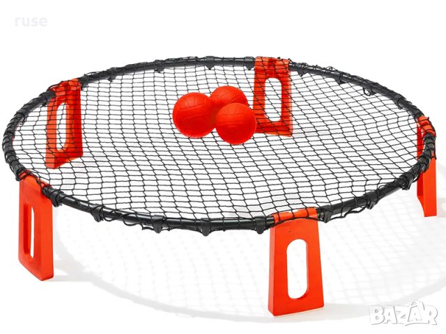 НОВИ! Комплект за спайкбол Roundnet Crivit мини волейбол, снимка 4 - Други игри - 41449078