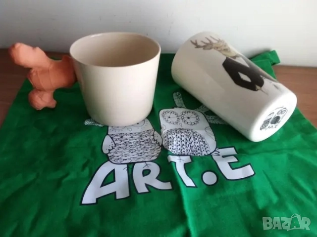 Авторски чаши порцелан , снимка 4 - Чаши - 43006631