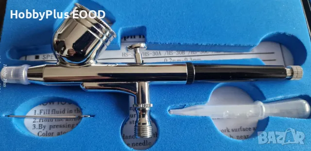 Аерограф с компресор, снимка 10 - Продукти за маникюр - 48321069