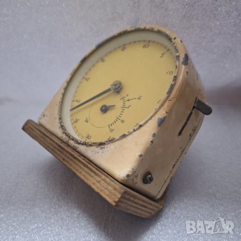 Много стар! Английски Механичен Таймер "English Clock systems" LTD, снимка 9 - Антикварни и старинни предмети - 44709481
