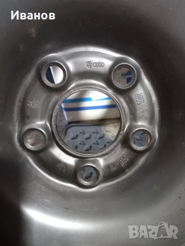 Джанта 16" 5х100 VW AUDI SKODA SEAT, снимка 3 - Гуми и джанти - 52405343
