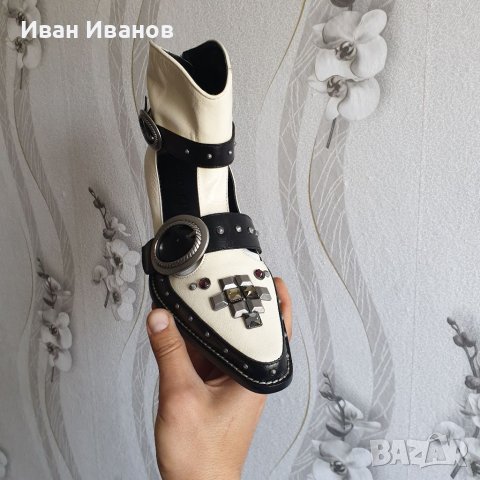 COACH Дизайнерски Изрязани ботуши Western Creeper номер 40-41, снимка 8 - Други - 40308608