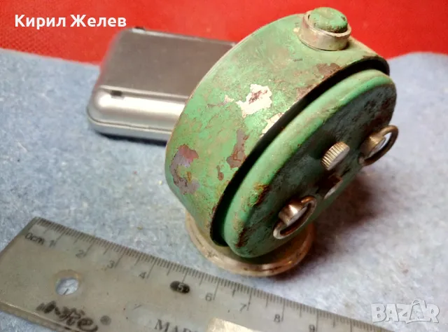 SLAVA 11 JEWELS MADE in USSR Стар КОЛЕКЦИОНЕРСКИ РУСКИ МЕХАНИЧЕН БУДИЛНИК СЛАВА 44052, снимка 2 - Антикварни и старинни предмети - 47695163