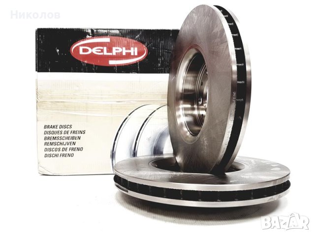 Спирачен диск преден DELPHI 288мм вентилиран за FORD Galaxy/ VW Sharan/ SEAT Alhambra