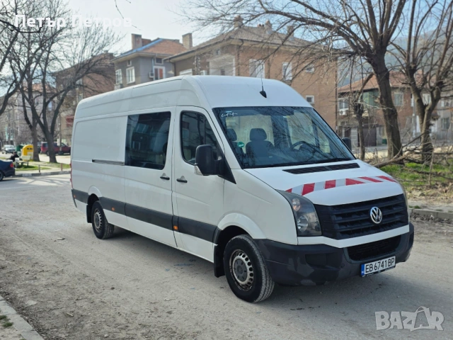 WV Crafter 2.0 TDI 163hp-6ск- 5+1места-MAXI-TipTop, снимка 3 - Автомобили и джипове - 53812403