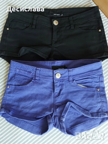 Къси дънкови панталони , снимка 2 - Къси панталони и бермуди - 51545352