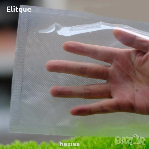 Пликове за вакуумиране 100 броя 15см/25см - торбички за еднократна употреба, снимка 2 - Други стоки за дома - 52799754