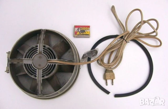 К-т Български Ел.ВЕНТИЛАТОР Ф 180 мм ~220 V с Клапа Капак Кабел Щепсел Битов за Кухня Баня WC БАРТЕР, снимка 2 - Вентилатори - 51343614