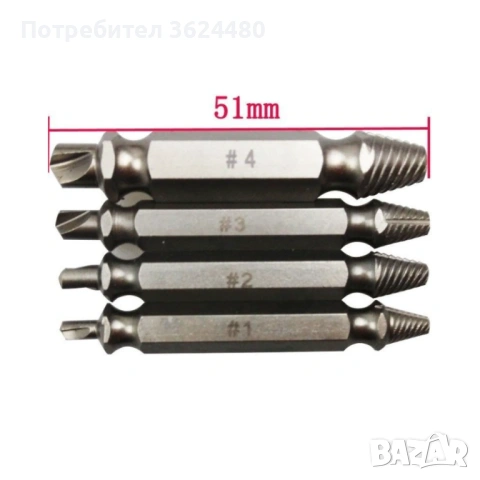 Уред за развиване на болтове със скъсана глава 1694, снимка 2 - Други инструменти - 53456312