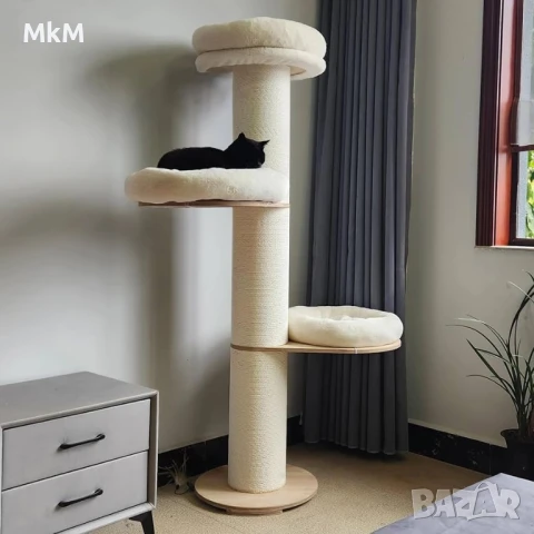 Нова!!!  Драскалка/ катерушка  за котки Kerbl Dolomit Tower, , снимка 4 - За котки - 51178410