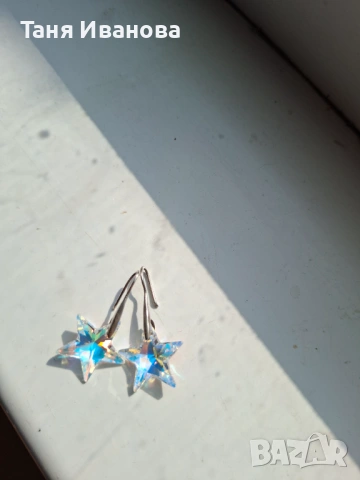 Сребърни обеци