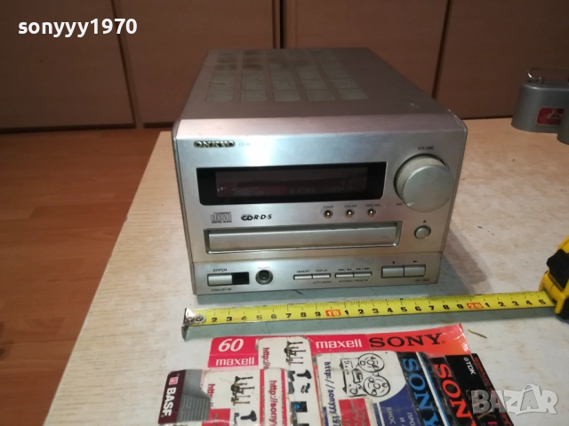 ONKYO CR-185II CD RECEIVER-ВНОС SWISS 0609252006LCHERY, снимка 3 - CD дискове - 51628191
