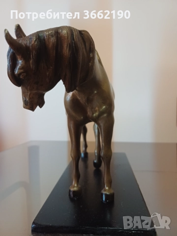 Бронзов кон, снимка 2 - Статуетки - 52515002
