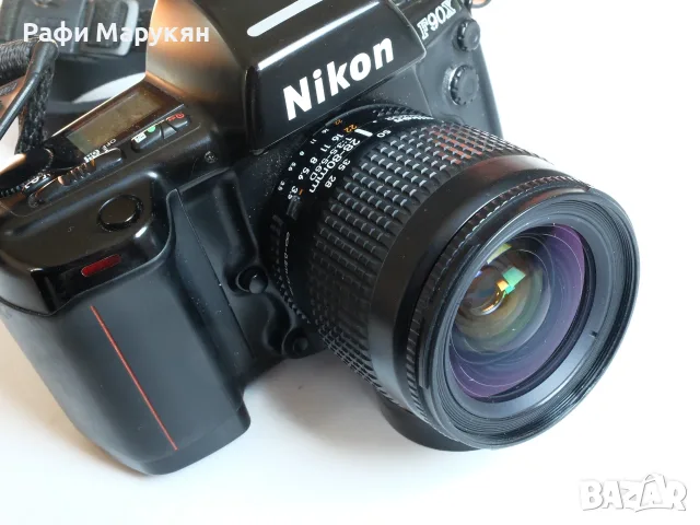 ВИСОК КЛАС филмов "NIKON F-90X" с грип за батерии, снимка 2 - Фотоапарати - 55984586