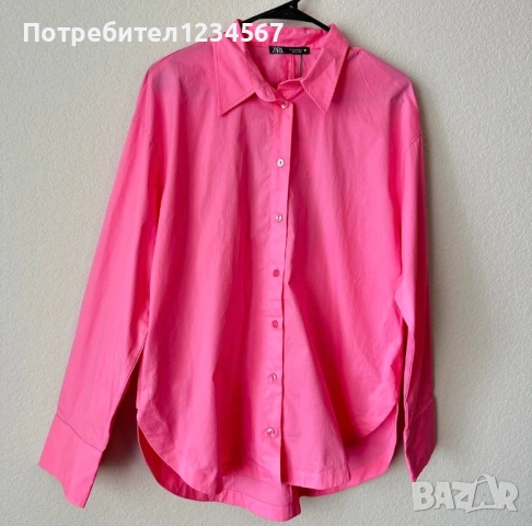 Дамска цикламена риза Zara M рр