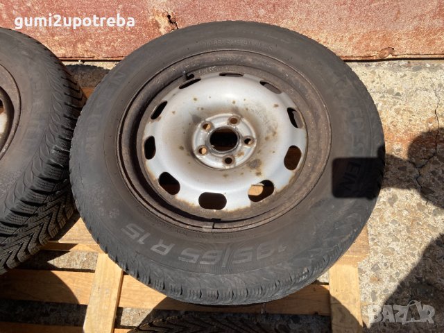 15 джанти 5х100 VW Golf4 Audi A3 195/65/15 Vredestein 2019г 7+мм, снимка 5 - Гуми и джанти - 41706727