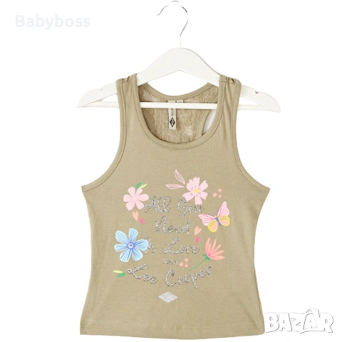 Топ за момиче Lee Cooper, снимка 4 - Детски тениски и потници - 53629632