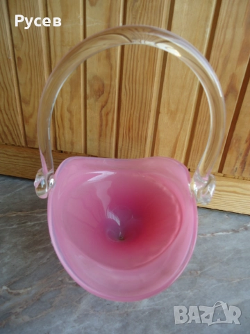 Бонбониера от стъкло, снимка 2 - Декорация за дома - 42634927