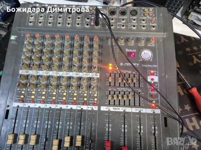 Power mixer, снимка 5 - Ресийвъри, усилватели, смесителни пултове - 53126869