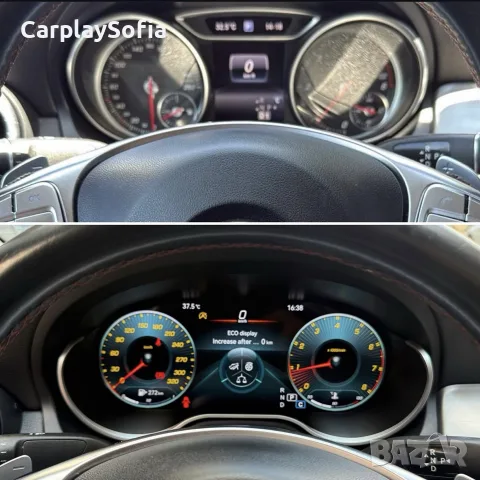 12.3” мултимедия • Touch • CarPlay • Android Auto | Дигитални километражи | Mercedes, снимка 2 - Тунинг - 55906412