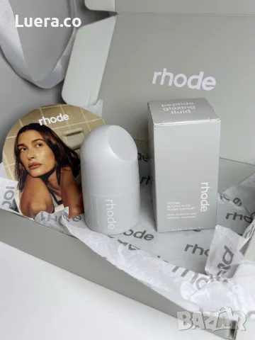 Rhode Peptide Glazing Fluid оригинален пептиден серум за лице хидратиращ Gel Serum за сияйна кожа