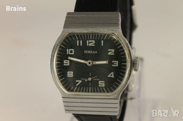 Колекционерски Руски Часовник Победа Телевизор Рядък Циферблат, снимка 3 - Антикварни и старинни предмети - 42022970