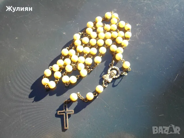 СТАРА МОЛИТВЕНА БРОЕНИЦА , снимка 2 - Антикварни и старинни предмети - 48388976