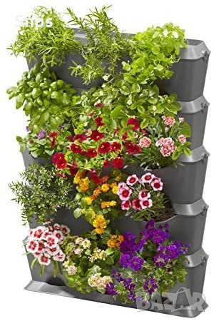 Саксии за балкон, тераси дворове за 9 растения 