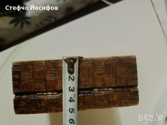 Дървени кутии, снимка 13 - Антикварни и старинни предмети - 51830358
