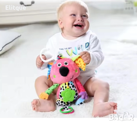 Мека, плюшена, бебешка играчка, снимка 4 - Плюшени играчки - 52745093