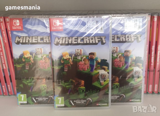 [NINTENDO Switch] ДОБРА Цена! Minecraft / чисто Нови, снимка 1 - Игри за Nintendo - 42366809