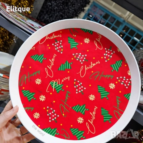 Практична Коледна табла с елхички 