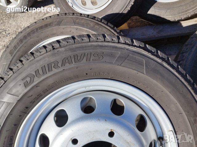 16 джанти 6х180 FORD Trasit 6J et109.5 Bridgestone 195/75/16 2018г, снимка 2 - Гуми и джанти - 39989629