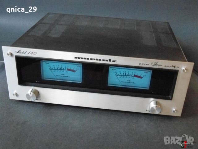 Marantz model 140 Power Amplifier, снимка 1 - Ресийвъри, усилватели, смесителни пултове - 40416634