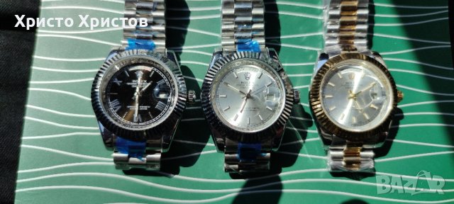 Луксозни часовници Rolex Oyster Perpetual Day-Date , снимка 3 - Мъжки - 41453671