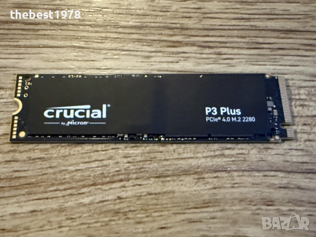 НОВ! 2TB SSD NVMe Gen4`Crucial M3 Plus