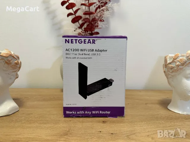 WiFi USB адаптер NETGEAR AC1200 (модел A62310)