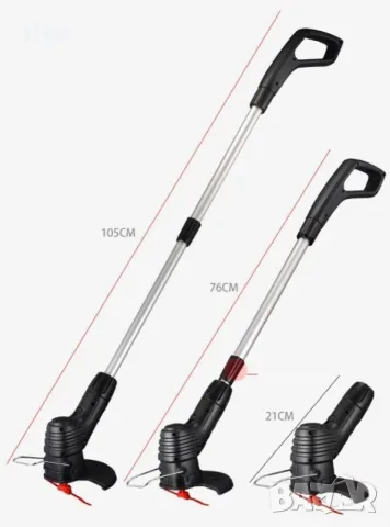 Акумулаторна ръчна градинска косачка за трева B i o n i c Trimmer, снимка 4 - Градинска техника - 55900964