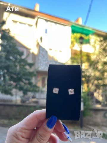 Часовник с обеци “Армани”, снимка 5 - Дамски - 42629882