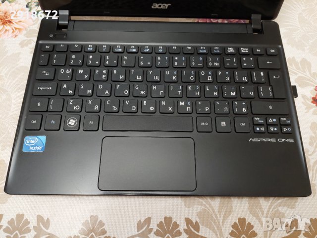 Лаптоп Acer Aspire One 756-877 с предпазен калъф, снимка 9 - Лаптопи за работа - 34220932
