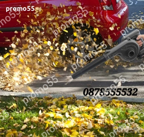 2в1 Безжична Духалка за Листа Прахосмукачка за Прах с Две Батерии 68Vf, снимка 8 - Градинска техника - 51515370