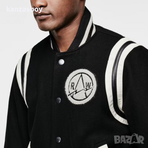 g-star baseball wool bomber protection wool - страхотно мъжко яке НОВО , снимка 2 - Якета - 38629776